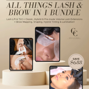 Lash & Brow Course Trio Bundle
