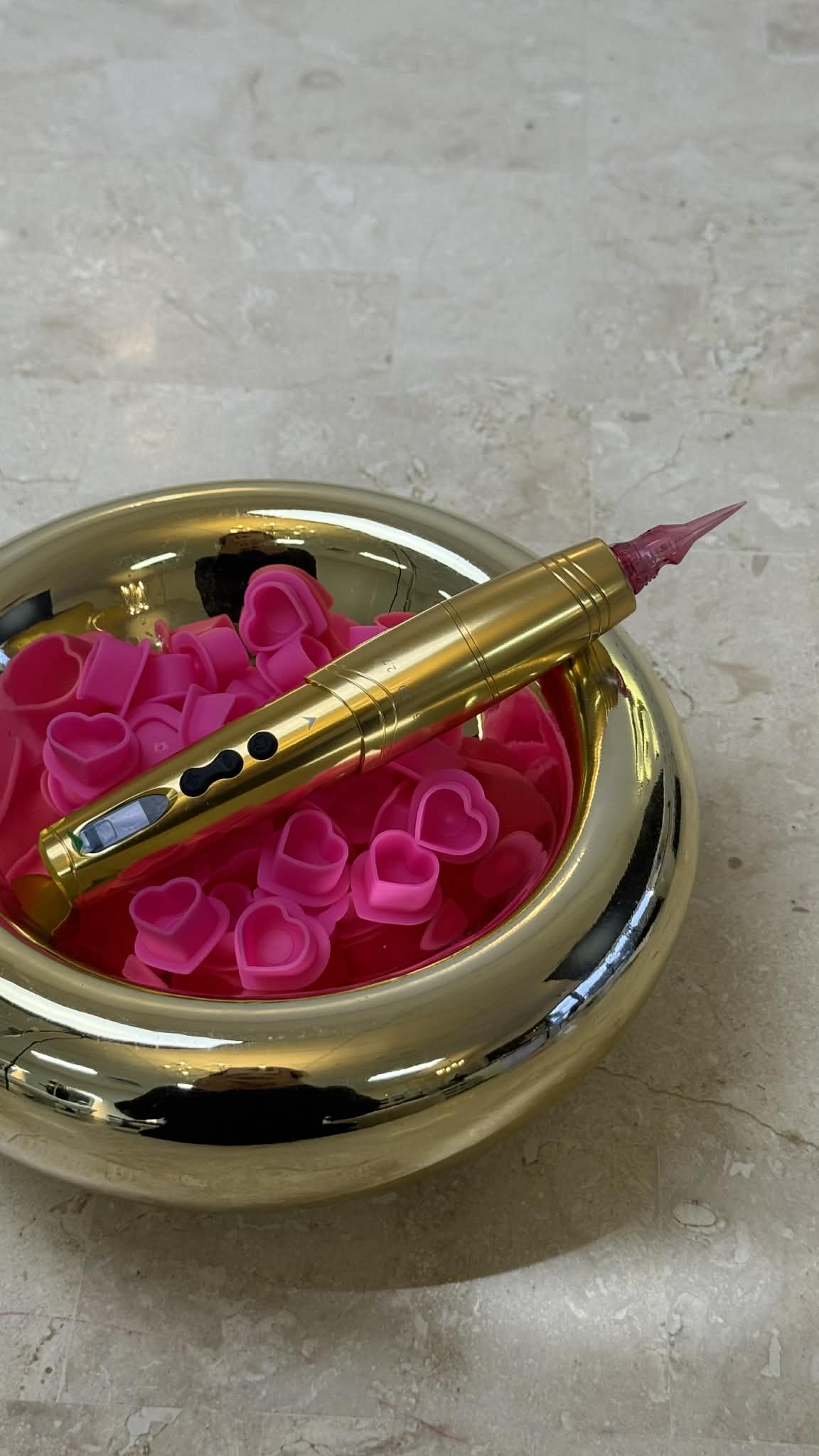 Silicone Heart Pigment Cups