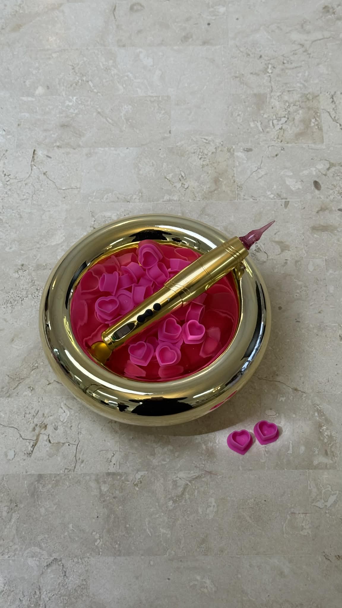 Silicone Heart Pigment Cups - Image 4