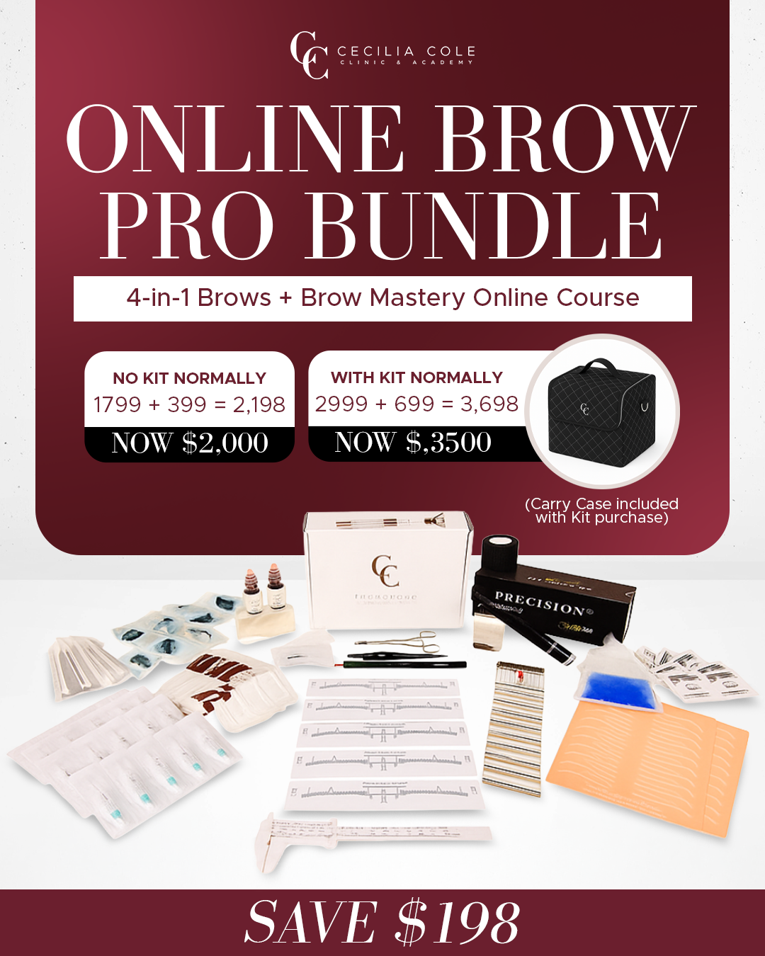 Online BROW PRO Bundle - 4 in 1 Brows + Brow Mastery Online Course